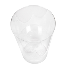 Image VERRES INJECTÉS 300 ML Ø 7,8/5,6x11,8 CM TRANSPARENT PS (500 UNITÉ) #3