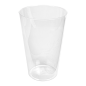 Image VERRES INJECTÉS 400 ML Ø 8,5/6x13 CM TRANSPARENT PS (500 UNITÉ) #1