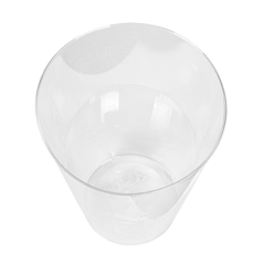 Image VERRES INJECTÉS 400 ML Ø 8,5/6x13 CM TRANSPARENT PS (500 UNITÉ) #3