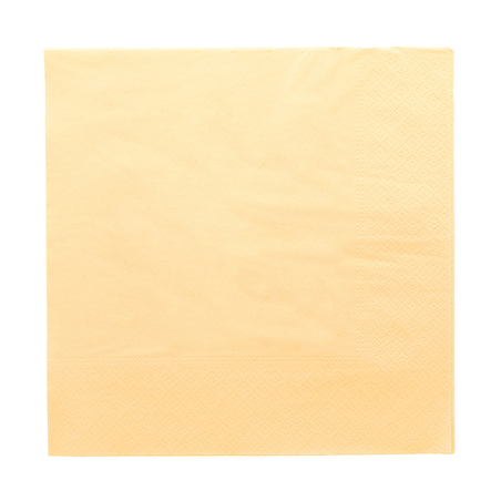 Image SERVIETTES ECOLABEL 2 PLIS  18 G/M2 39x39 CM IVOIRE OUATE (1600 UNITÉ) #1