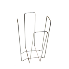 Image DISTRIBUTEUR SERVIETTES  18x18x19,4 CM ARGENTE INOX (1 UNITÉ) #1