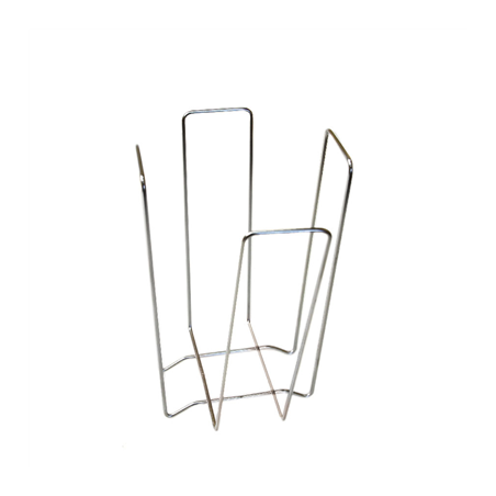 Image DISTRIBUTEUR SERVIETTES  18x18x19,4 CM ARGENTE INOX (1 UNITÉ) #1