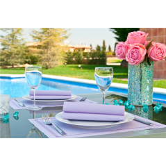 SERVIETTES  55 G/M2 40x40 CM PARME AIRLAID (700 UNITÉ)