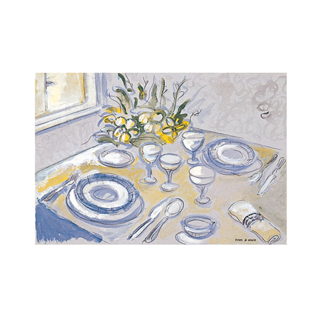 Image SETS DE TABLE OFFSET 'PROVENZAL' 70 G/M2 31x43 CM QUADRICHROMIE PAPIER (2000 UNITÉ) #1