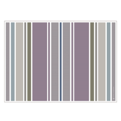 Image SETS DE TABLE OFFSET 'STRIPES' 70 G/M2 30x42 CM QUADRICHROMIE PAPIER (2000 UNITÉ) #1