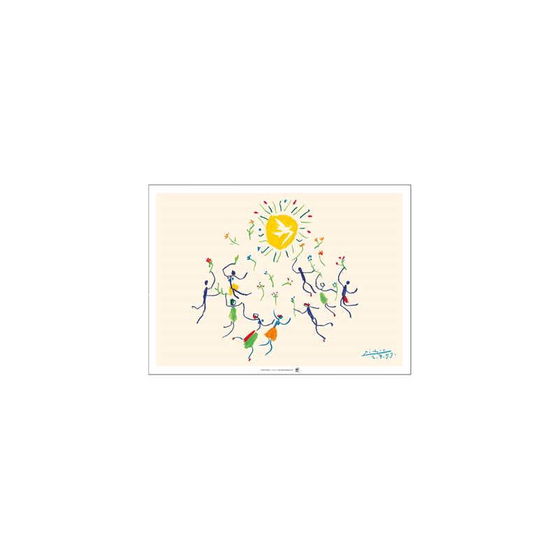 SETS DE TABLE OFFSET 'PICASSO' 70 G/M2 31x43 CM QUADRICHROMIE PAPIER (2000 UNITÉ)