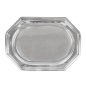 Image PLATEAUX DE LUXE OCTOGONAUX  34,5x24,5 CM ARGENTE PET (5 UNITÉ) #3