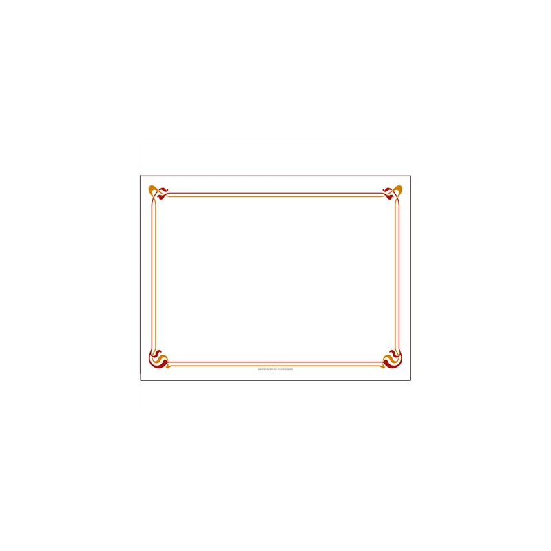 SETS DE TABLE MARRON & OCRE 'MAXIM' 48 G/M2 31x43 CM BLANC CELLULOSE (2000 UNITÉ)