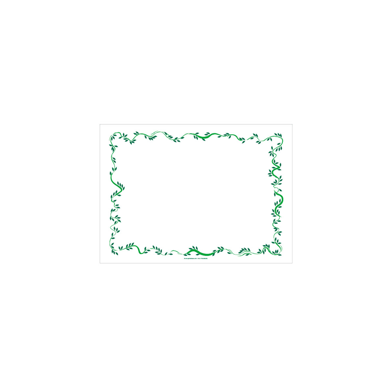 SETS DE TABLE 'FLORALIA' 48 G/M2 31x43 CM BLANC CELLULOSE (2000 UNITÉ)