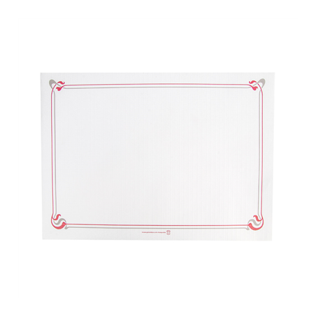 Image SETS DE TABLE BORDEAUX & GRIS 'MAXIM' 48 G/M2 31x43 CM BLANC CELLULOSE (2000 UNITÉ) #1