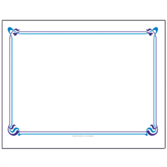 Image SETS DE TABLE BLEU CIEL & CÉLESTE 'MAXIM' 48 G/M2 31x43 CM BLANC CELLULOSE (2000 UNITÉ) #1