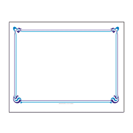 Image SETS DE TABLE BLEU CIEL & CÉLESTE 'MAXIM' 48 G/M2 31x43 CM BLANC CELLULOSE (2000 UNITÉ) #1