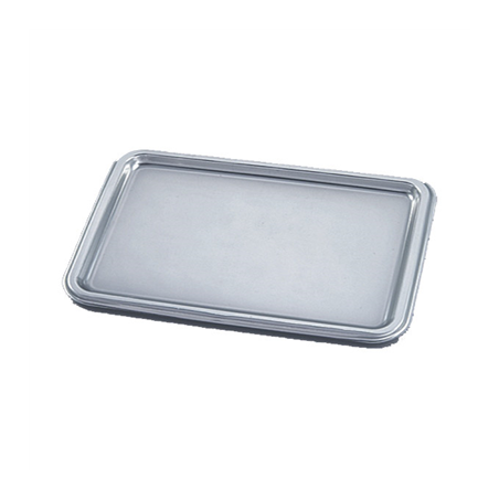 Image PLATEAUX DE LUXE 'LUNCH'  25x35 CM ARGENTE PET (10 UNITÉ) #1
