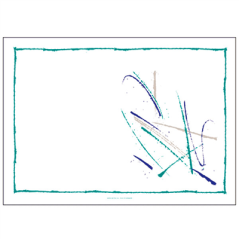 Image SETS DE TABLE 'VOLARE' 48 G/M2 35x50 CM BLANC CELLULOSE (2000 UNITÉ) #1