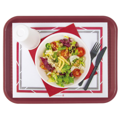 Image SETS DE TABLE POUR PLATEAUX 'SELF-SERVICE' 48 G/M2 28x35 CM BLANC PAPIER (2000 UNITÉ) #3