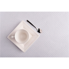 Image NAPPE EN ROULEAU 'ANETO' 48 G/M2 1x100 M BLANC CELLULOSE (4 UNITÉ) #3