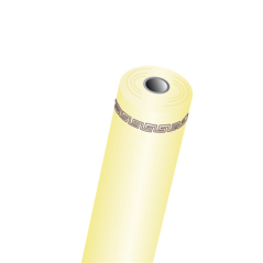 Image NAPPES EN ROULEAU  60 G/M2 1,18x40 M JAUNE VIF AIRLAID (1 UNITÉ) #1