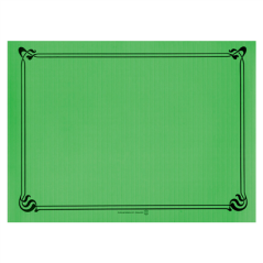 Image SETS DE TABLE 48 G/M2 31x43 CM VERT PRAIRIE CELLULOSE (2000 UNITÉ) #1