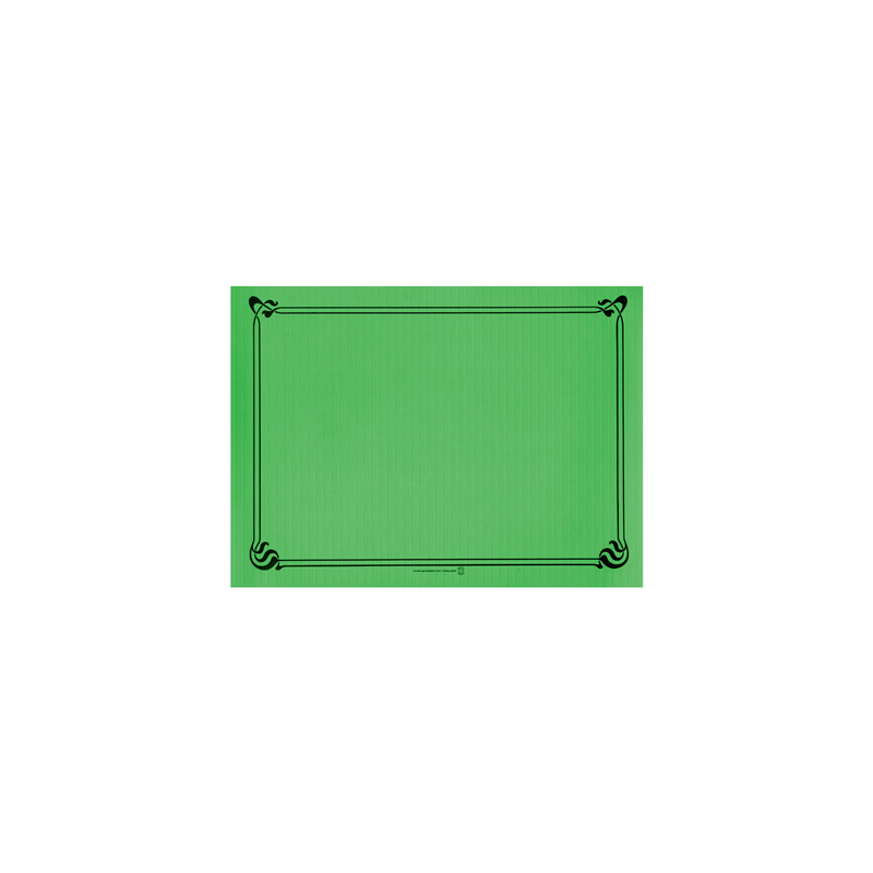 SETS DE TABLE  48 G/M2 31x43 CM VERT PRAIRIE CELLULOSE (2000 UNITÉ)