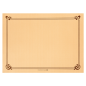 Image SETS DE TABLE  48 G/M2 31x43 CM CARAMEL CELLULOSE (2000 UNITÉ) #1