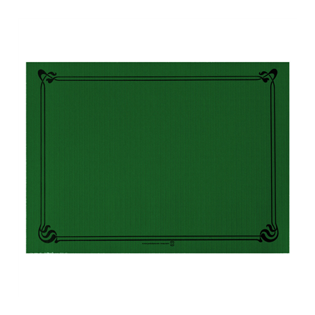 Image SETS DE TABLE  48 G/M2 31x43 CM VERT JAGUAR CELLULOSE (2000 UNITÉ) #1
