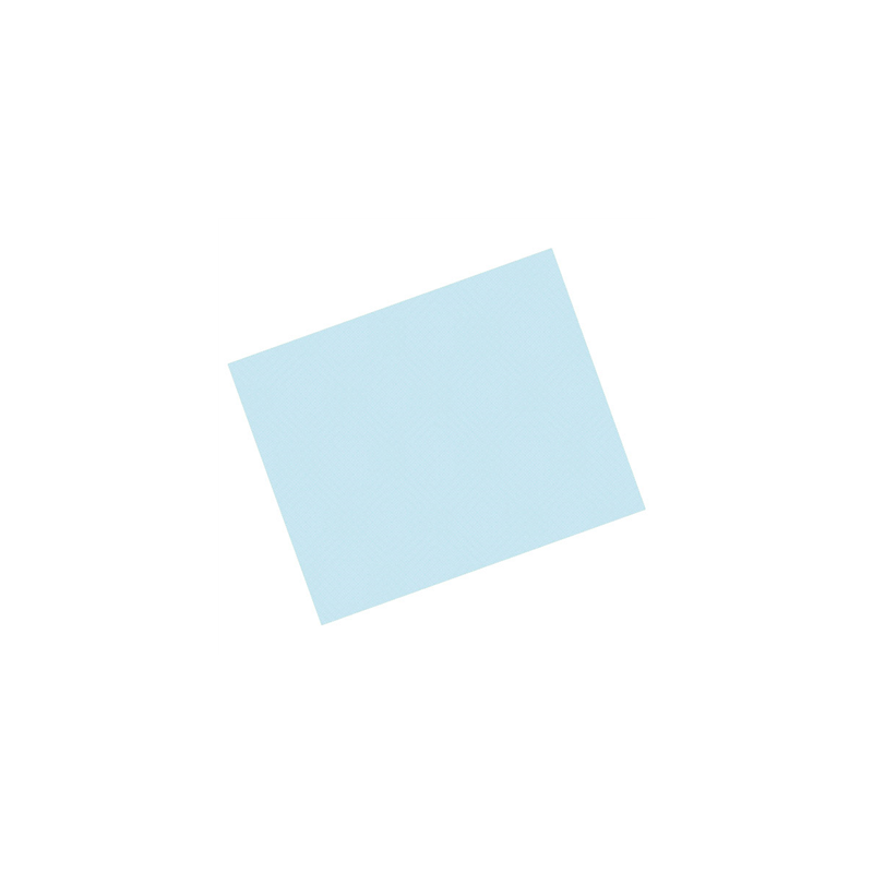 NAPPE EN FEUILLES  48 G/M2 60x60 CM BLEU CIEL CELLULOSE (500 UNITÉ)