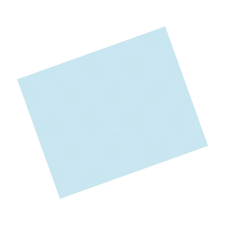 Image NAPPE EN FEUILLES  48 G/M2 60x60 CM BLEU CIEL CELLULOSE (500 UNITÉ) #1