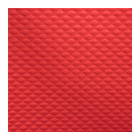 NAPPE EN ROULEAU  48 G/M2 1,20x100 M ROUGE CELLULOSE (4 UNITÉ)