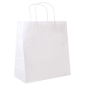 Image SACS SOS AVEC ANSES  90 G/M2 32+16x31 CM BLANC CELLULOSE (250 UNITÉ) #1