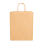 Image SACS SOS AVEC ANSES  80 G/M2 26+14x32 CM NATUREL KRAFT (250 UNITÉ) #3