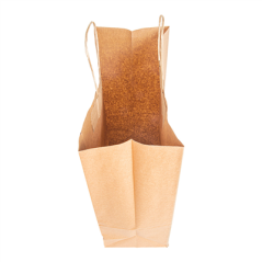 Image SACS SOS AVEC ANSES  90 G/M2 32+16x43 CM NATUREL KRAFT (250 UNITÉ) #4