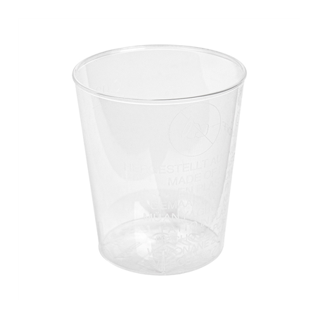 Image VERRES INJECTÉS LIQUEUR 20 ML Ø 3,7/2,8x4,2 CM TRANSPARENT PS (2700 UNITÉ) #1