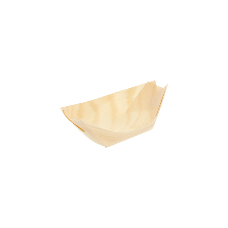 BARQUETTES EN FEUILLE DE PEUPLIER  11x7x2 CM NATUREL BOIS (2000 UNITÉ)