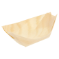 Image BARQUETTES EN FEUILLE DE PEUPLIER  11x7x2 CM NATUREL BOIS (2000 UNITÉ) #1