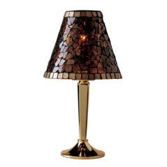 Image BASE 29,2 (h) CM DORE METAL (1 UNITÉ) #1