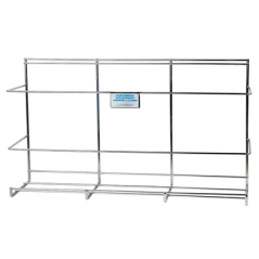 Image SUPPORT MURAL POUR 5 MODULES 53x14x30 CM INOX (1 UNITÉ) #1