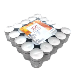 Image 100 U. BOUGIES CHAUFFE PLATS  Ø3,8x1,6 CM BLANC PARAFFINE (1 UNITÉ) #3