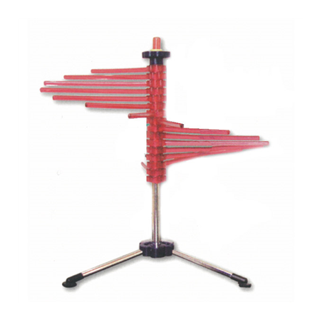 Image RACK POUR PATE  48x44x28 CM ROUGE POLYCARBONATE (1 UNITÉ) #1