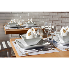 Image SETS DE TABLE 'BACCHUS' 48 G/M2 31x43 CM BLANC CELLULOSE (2000 UNITÉ) #5