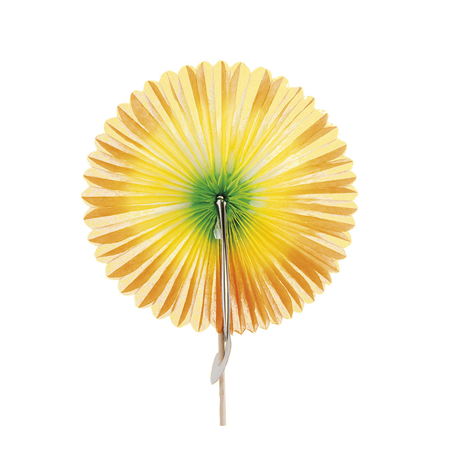 DÉCORS POUR GLACES "EVENTAILS CHINOIS"  Ø7x7 CM ASSORTI PAPIER (144 UNITÉ)