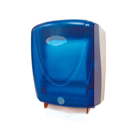 Image DISTRIBUTEUR AUTOMATIQUE DE SERVIETTES EN PAPIER AVEC "CENSE  37x28x19 CM BLEU ABS (1 UNITÉ) #1
