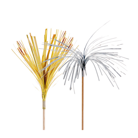 Image DÉCORS GLACES "PALMIER LUMALINE"  15 (h) CM ASSORTI BOIS (144 UNITÉ) #1