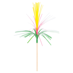 DÉCORS GLACES "PALMIERS"  15 (h) CM ASSORTI BOIS (100 UNITÉ)