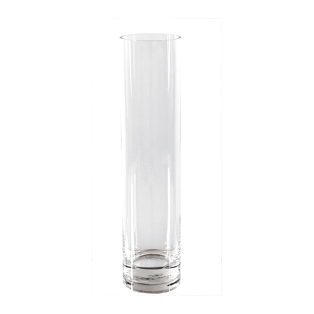 Image DÉCORATION GÉANTE - CYLINDRE  Ø 10x50 CM TRANSPARENT VERRE (1 UNITÉ) #1