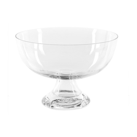 Image COUPE DÉCORATION  Ø 24,6x17 CM TRANSPARENT VERRE (1 UNITÉ) #1