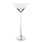 Image DÉCORATION GÉANTE - COUPE MARTINI  Ø 35x100 CM TRANSPARENT VERRE (1 UNITÉ) #1