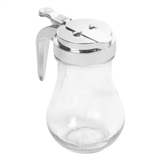 Image DISTRIBUTEUR SIROUP 220 ML 7x7x9,3 CM TRANSPARENT VERRE (1 UNITÉ) #1