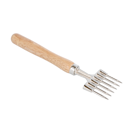 Image PIQUE POUR DECOUPER LA GLACE  23 CM ARGENTE INOX (1 UNITÉ) #1