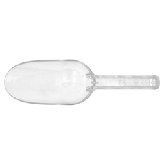 PELLE À GLAÇON 180 ML 25,5 CM TRANSPARENT POLYCARBONATE (1 UNITÉ)