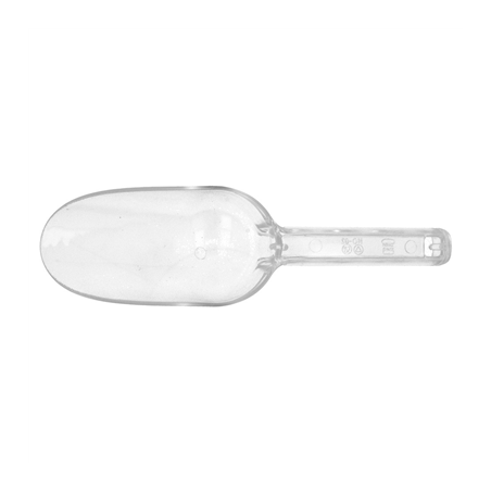 PELLE À GLAÇON 180 ML 25,5 CM TRANSPARENT POLYCARBONATE (1 UNITÉ)